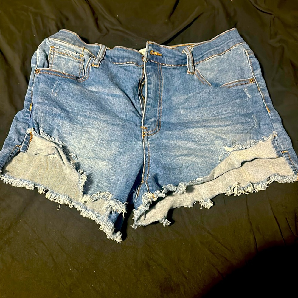 High waisted women's shorts size 15